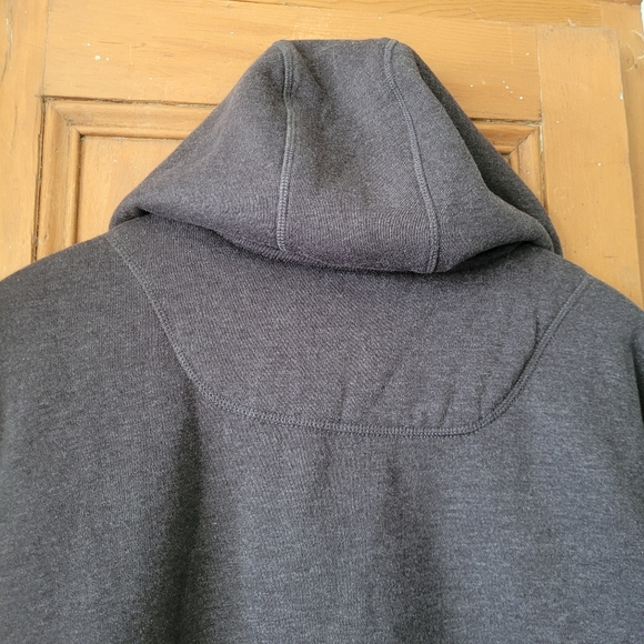BC Clothing Sherpa Lined Full Zip Hoodie Charcoal Grey Men's Medium - Picture 5 of 14
